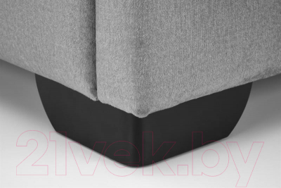 Двуспальная кровать Halmar Continental 1 160x200 (Monolith 85 серый)