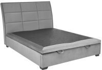 Двуспальная кровать Halmar Continental 2 160x200 (Monolith 85 серый) - 