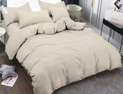 Изображение товара Комплект постельного белья АЭЛИТА Aura Light 1.5 (полисатин однотонный)