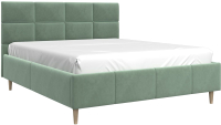 Двуспальная кровать Bravo Мебель Ханна с комплектующими 160x200 (мята) - 