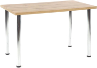 Обеденный стол Halmar Modex 120 120x68x75 (дуб вотан/хром) - 
