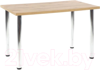 Обеденный стол Halmar Modex 120 120x68x75 (дуб вотан/хром)