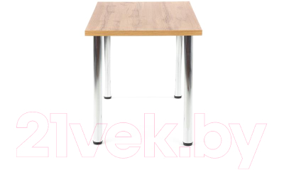 Обеденный стол Halmar Modex 120 120x68x75 (дуб вотан/хром)