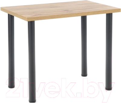 Обеденный стол Halmar Modex 2 90x60x75 (дуб вотан/черный)