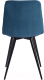 Миниатюра изображения товара Стул Tetchair Chilly 45x53x88 ткань/металл (синий Barkhat 29/черный)