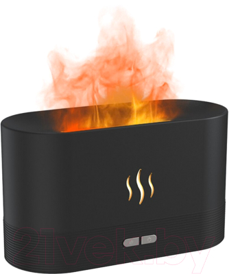 Ультразвуковой увлажнитель воздуха No Brand Flame / 21014.02 (черный)