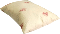 Подушка для сна АЭЛИТА Эконом 68x68 (шерсть, пакет с ручкой) - 