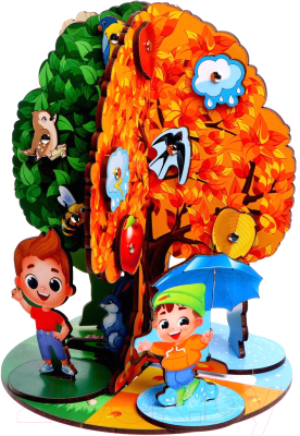 Изображение товара Развивающий игровой набор Лесная мастерская Магнитная яблоня / 4276383