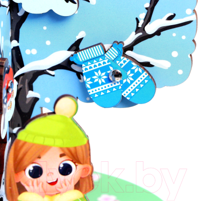 Изображение товара Развивающий игровой набор Лесная мастерская Магнитная яблоня / 4276383