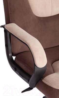 Кресло геймерское Tetchair Neo 2 флок (коричневый/бежевый)