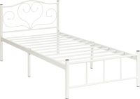 Односпальная кровать Tetchair Malva 90x200 (белый) - 