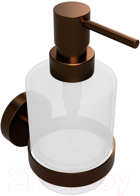 Дозатор для жидкого мыла Bemeta Amber 155109102 (кофе/матовый)