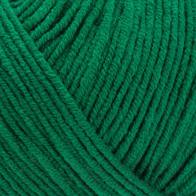 Набор пряжи для вязания Yarnart Джинс 50г 160м / 52 (10шт, зеленый)