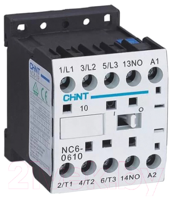 Контактор Chint NC6-0610 6А 230В 1НО 50Гц (R) / 247440