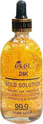 Сыворотка для лица Ekel Gold Solution Luxury 24K Ampoule Антивозрастная (100мл)
