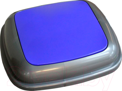 Крышка для мусорного контейнера Merida Quatro KJN914 (графит/синий)