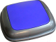 Крышка для мусорного контейнера Merida Quatro KJN914 (графит/синий) - 
