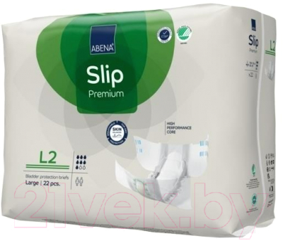 Подгузники для взрослых Abena Slip L2 Premium (22шт)