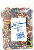 Набор резинок для папильоток Show Tech Wrap Bands Mix Color / 65STE066 (1000шт) - 