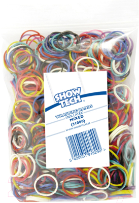 Набор резинок для папильоток Show Tech Wrap Bands Mix Color / 65STE066 (1000шт)