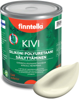 Краска Finntella Kivi Kermainen / F-11-1-1-FL121 (900мл, желто-белый) - 