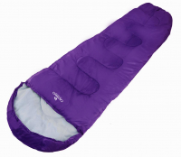 Спальный мешок Calviano Acamper Bergen (пурпурный/серый) - 