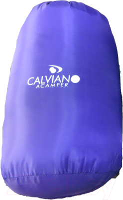 Спальный мешок Calviano Acamper Bergen (пурпурный/серый)