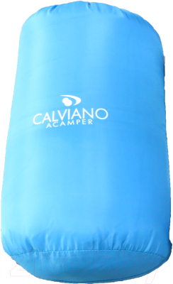 Спальный мешок Calviano Acamper Bergen (бирюзовый/серый)