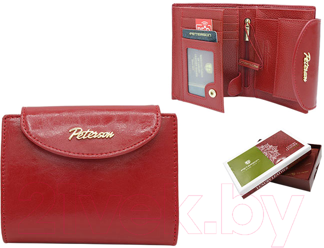 Портмоне Peterson PL-405-RED