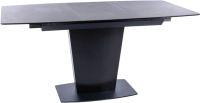 Обеденный стол Signal Bristol Ceramic (эффект черного мрамора/черный матовый) - 