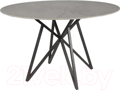 Обеденный стол Signal Murano (серый/черный)