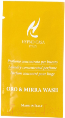 Кондиционер для белья Hypno Casa Oro&Mirra Wash Парфюм (10мл)