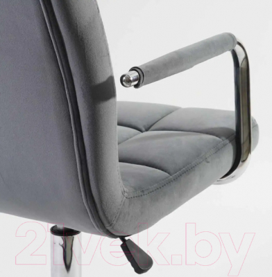 Кресло офисное Signal Q-022 Velvet (серый)