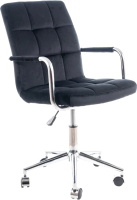 Кресло офисное Signal Q-022 Velvet (черный) - 