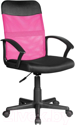 Кресло офисное Signal Q-702 (розовый/черный)