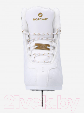 Коньки фигурные Nordway 5D99XWRDNI / 116929-00 (р-р 35, белый)