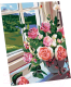 Картина по номерам Школа талантов Букет роз на окне / 5351087 - 