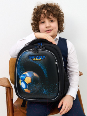 Школьный рюкзак Grizzly Player / Raz-387-3