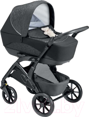 Детская универсальная коляска Cam Tris Smart 3 в 1 / ART897025-T920B (черный медвежонок/черный)