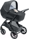 Детская универсальная коляска Cam Tris Smart 3 в 1 / ART897025-T920B (черный медвежонок/черный) - 