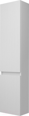 Шкаф-пенал для ванной Дабер 019 / СТ19.0.0.5 (белый древесный)