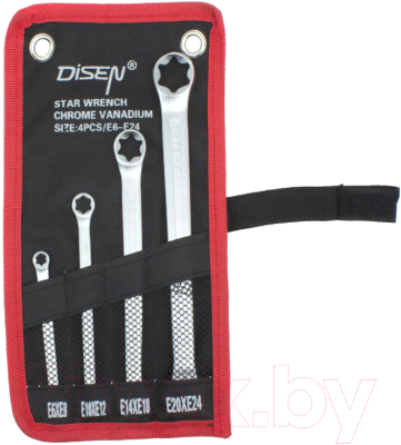 Набор ключей Disen DS-KTE605P
