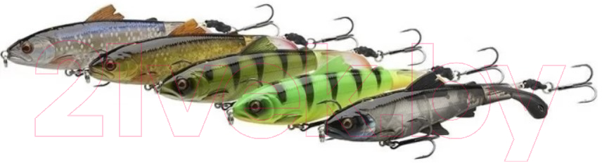 Воблер Savage Gear 3D SmashTail 10см 17г F Perch / 61995 — фото 4