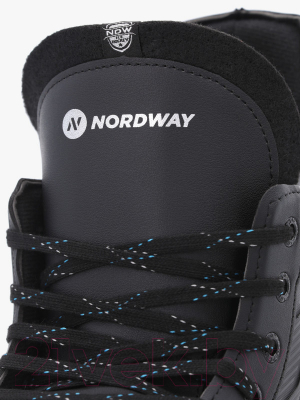 Коньки хоккейные Nordway 3VK0INX5M5 / 120202-99 (р-р 39, черный)