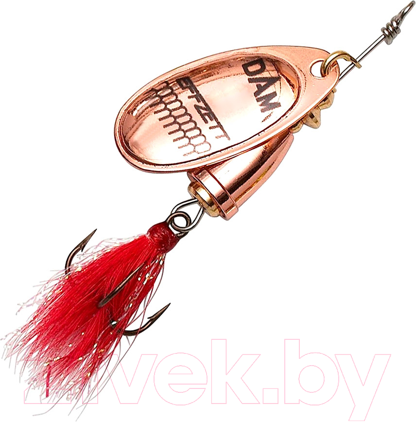 Блесна DAM FZ Executor Dressed Spinner 3 S / 60506 (Copper)