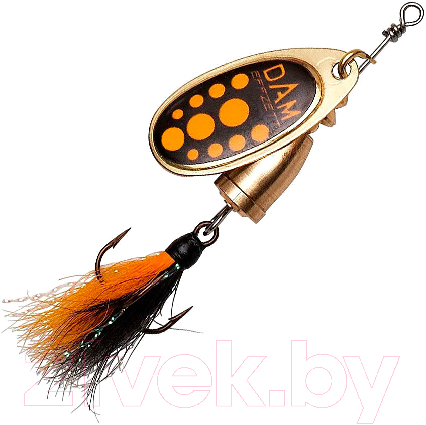 Блесна DAM FZ Executor Dressed Spinner 3 S / 60510 (черный)
