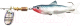 Блесна DAM FZ Spinner Minnow / 5138007 (серебристый/синий) - 