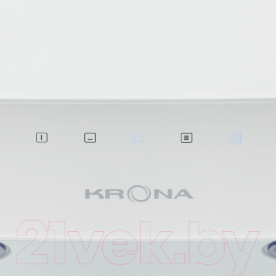 Вытяжка наклонная Krona Melodie 600 S / КА-00005792 (белый)