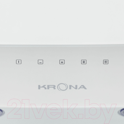 Вытяжка наклонная Krona Melodie 600 S / КА-00005792 (белый)