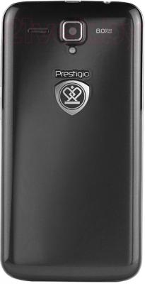Смартфон Prestigio MultiPhone 5503 Duo (серый) - вид сзади